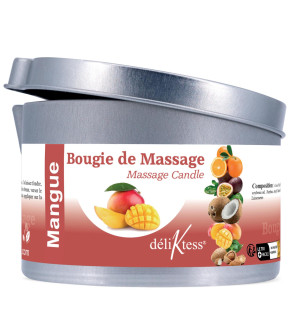 Bougie de massage Végétale à la Mangue 190 ml