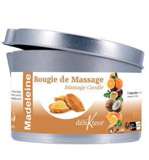 Bougie de massage Végétale à la Madeleine 190 ml