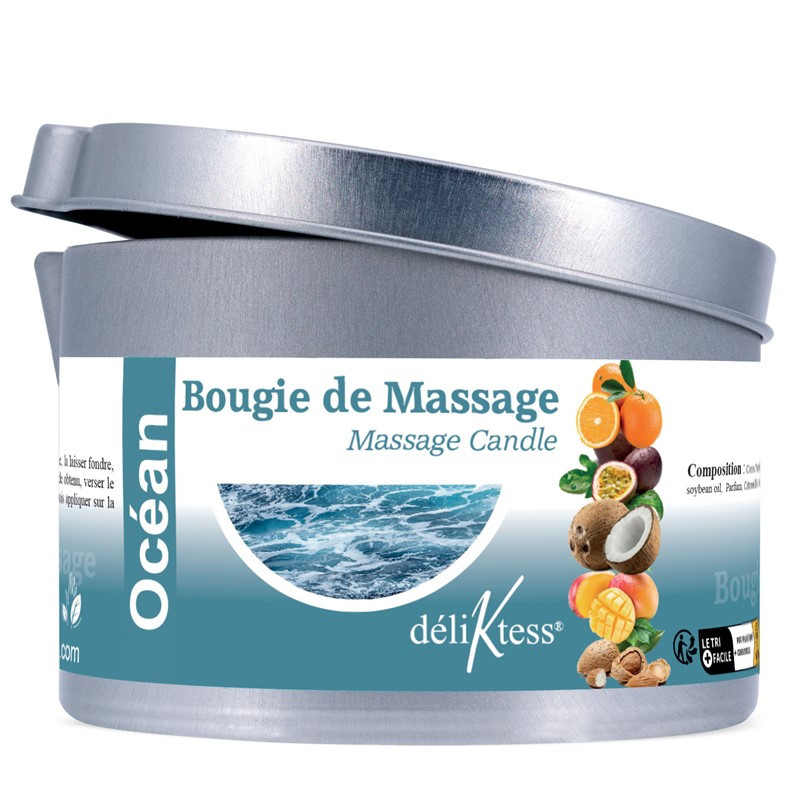 Bougie de massage Végétale Océan 190 ml