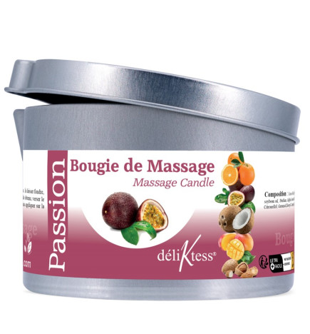 Bougie de massage Végétale à la Passion190 ml