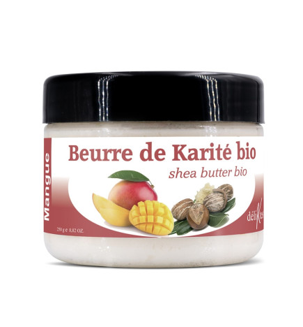 Beurre de karité bio à la Mangue 250 g