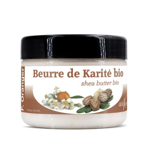 Beurre de karité bio à la Fleur d'Oranger 250 g