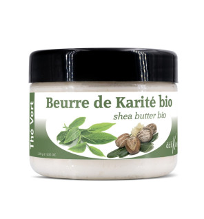 Beurre de karité bio au Thé vert 250 g