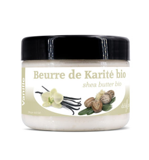 Beurre de karité bio à la Vanille 250 g